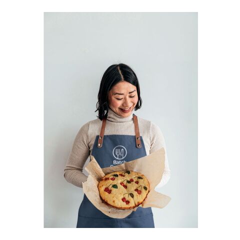 Tablier coton orga. 340 gr/m². bleu | sans marquage | non disponible | non disponible | non disponible