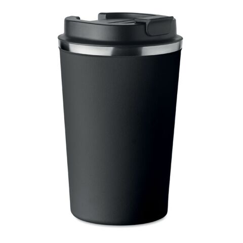 Gobelet à double paroi 350 ml noir | sans marquage | non disponible | non disponible | non disponible