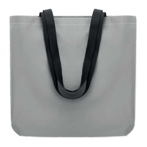 Sac shopping réfléchissant argent mate | sans marquage | non disponible | non disponible