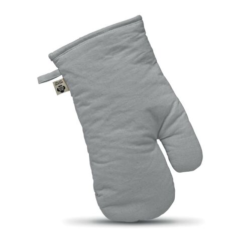 Gant de cuisine en coton organi gris | sans marquage | non disponible | non disponible | non disponible