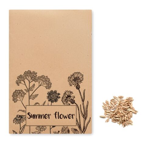Enveloppe graines fleurs sauvag beige | sans marquage | non disponible | non disponible | non disponible