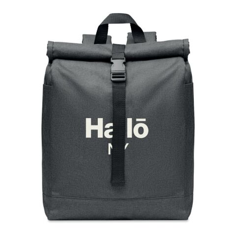Sac à dos 600D RPET 2 tons noir | sans marquage | non disponible | non disponible | non disponible