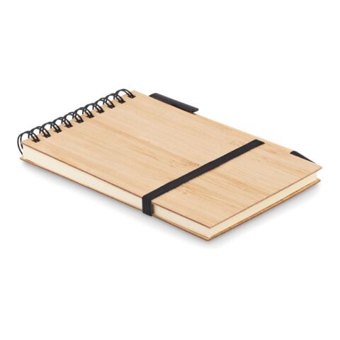 Set de bloc-notes A6 en bambou