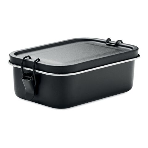 Lunch box en acier inox. 750ml noir | sans marquage | non disponible | non disponible | non disponible