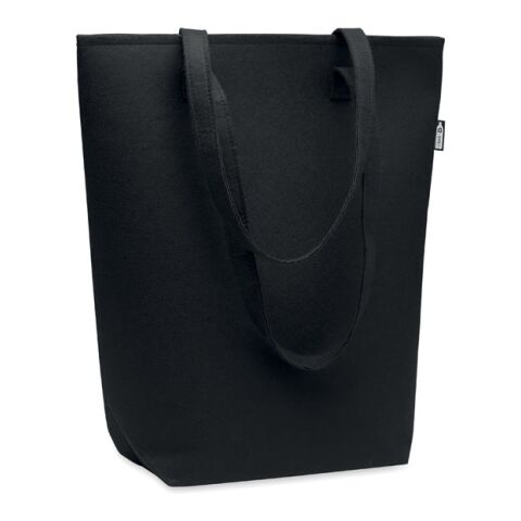 Sac Shopping en feutre RPET noir | sans marquage | non disponible | non disponible | non disponible