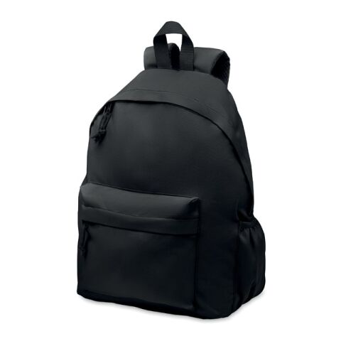 600D RPET polyester backpack noir | sans marquage | non disponible | non disponible | non disponible