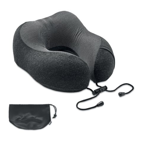 Travel Pillow in RPET gris foncé | sans marquage | non disponible | non disponible | non disponible