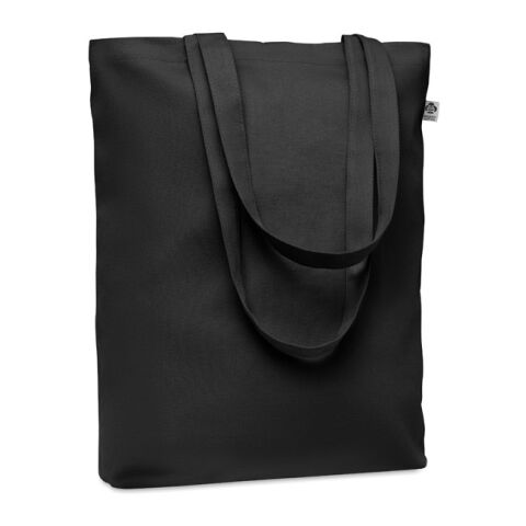 Canvas shopping bag 270 gr/m² noir | sans marquage | non disponible | non disponible | non disponible