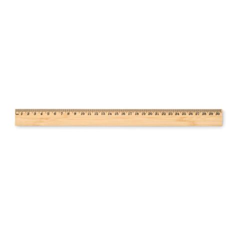 Ruler in bamboo 30 cm bois | sans marquage | non disponible | non disponible