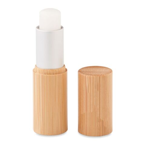 Lip balm in bamboo tube box bois | sans marquage | non disponible | non disponible | non disponible