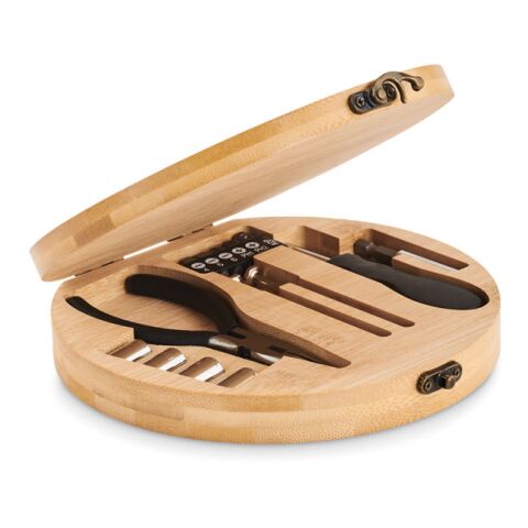 15 piece tool set bamboo case bois | sans marquage | non disponible | non disponible | non disponible