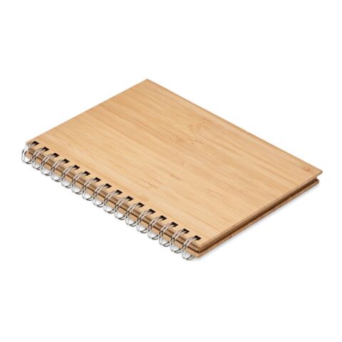 A5 ring bound Bamboo notebook bois | sans marquage | non disponible | non disponible