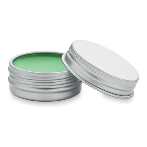 Vegan lip balm in round tin vert | sans marquage | non disponible | non disponible | non disponible