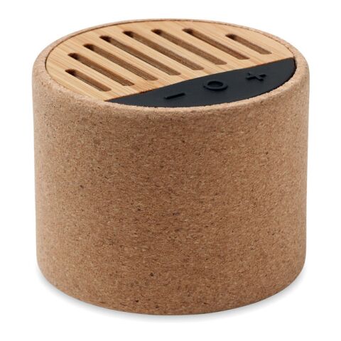 Round cork wireless speaker beige | sans marquage | non disponible | non disponible | non disponible