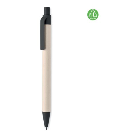 Milk carton paper ball pen noir | sans marquage | non disponible | non disponible