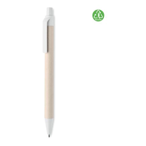 Milk carton paper ball pen blanc | sans marquage | non disponible | non disponible