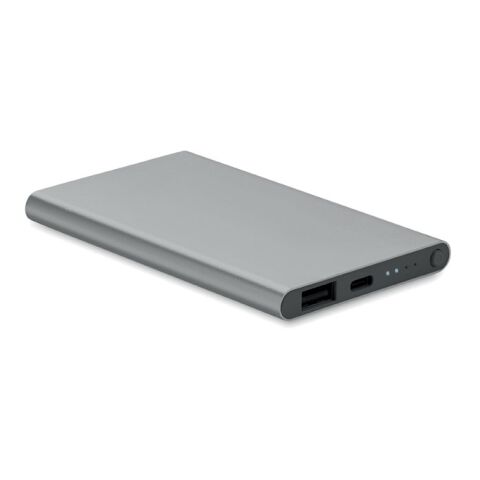 4000 mAh Power Bank Type C titanium | sans marquage | non disponible | non disponible