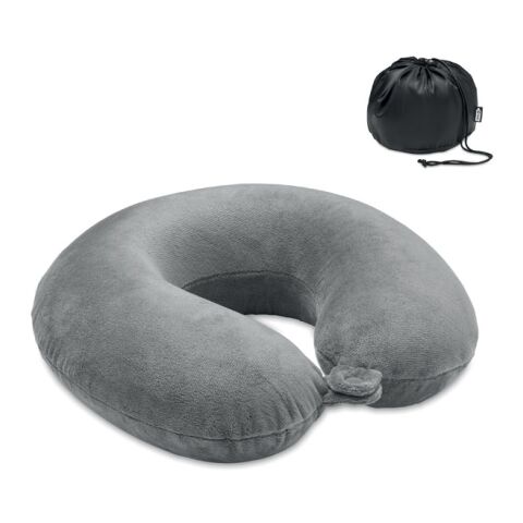 Travel Pillow in 210D RPET gris | sans marquage | non disponible | non disponible | non disponible