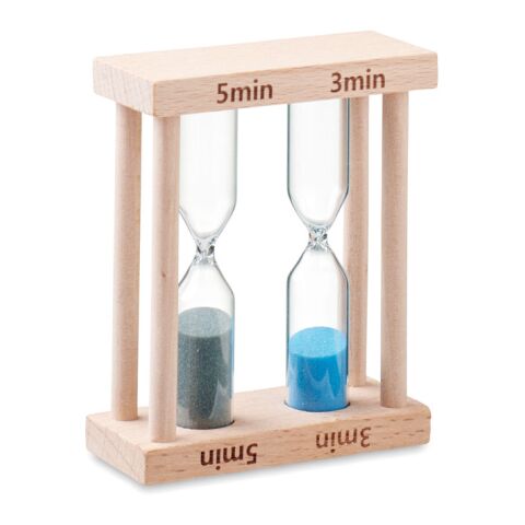 Set of 2 wooden sand timers bois | sans marquage | non disponible | non disponible