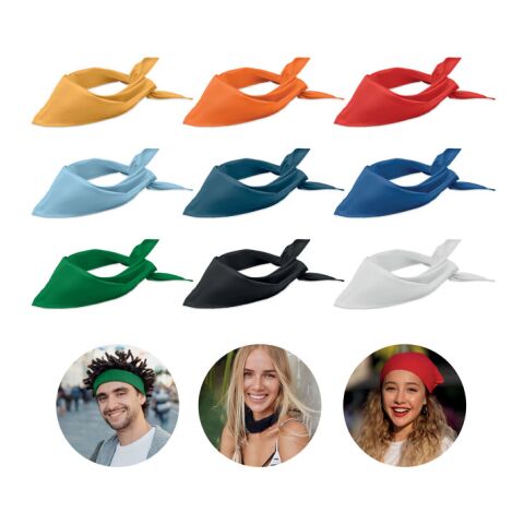 Bandana personnalisé Polycoton orange | sans marquage | non disponible | non disponible | non disponible