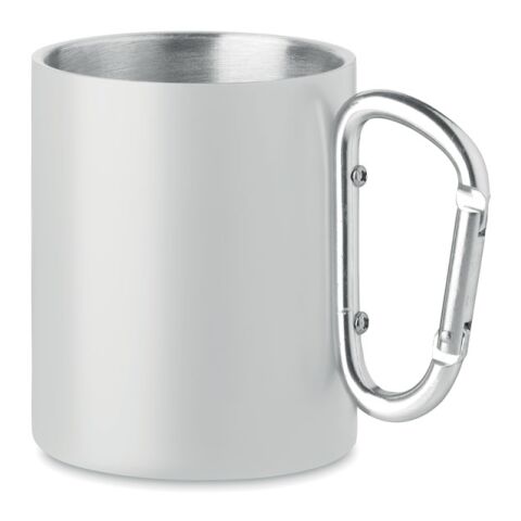 Metal mug and carabiner handle blanc | sans marquage | non disponible | non disponible | non disponible