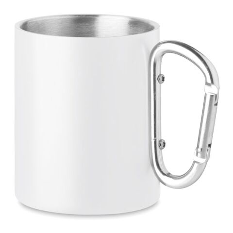 Metal mug and carabiner handle blanc | sans marquage | non disponible | non disponible | non disponible