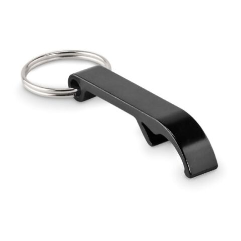 Recycled aluminium key ring noir | sans marquage | non disponible | non disponible | non disponible