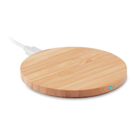 Bamboo wireless charger 15W bois | sans marquage | non disponible | non disponible