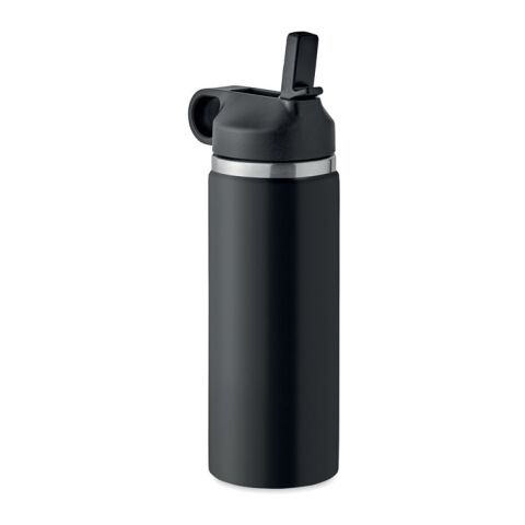 Bouteille à double paroi 500 ml noir | sans marquage | non disponible | non disponible | non disponible