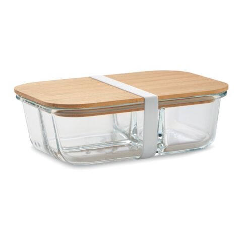 Lunchbox en verre et bambou transparent | sans marquage | non disponible | non disponible | non disponible