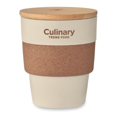 Gobelet en PP recyclé 300 ml beige | sans marquage | non disponible | non disponible | non disponible