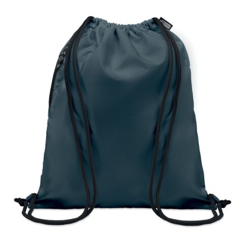 Grand sac à cordon 300D RPET Marine foncé | sans marquage | non disponible | non disponible | non disponible