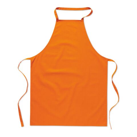 Tablier 100% coton orange | sans marquage | non disponible | non disponible | non disponible