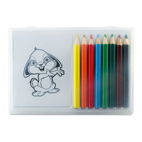 Set crayons de couleur en bois multicolore | sans marquage | non disponible | non disponible