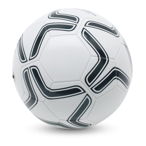 Ballon de football en PVC blanc/noir | sans marquage | non disponible | non disponible | non disponible