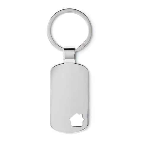 Porte-clés maison argent mate | sans marquage | non disponible | non disponible | non disponible