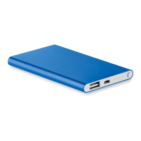 Powerbank ultra plat 4000 mAh bleu royal | sans marquage | non disponible | non disponible