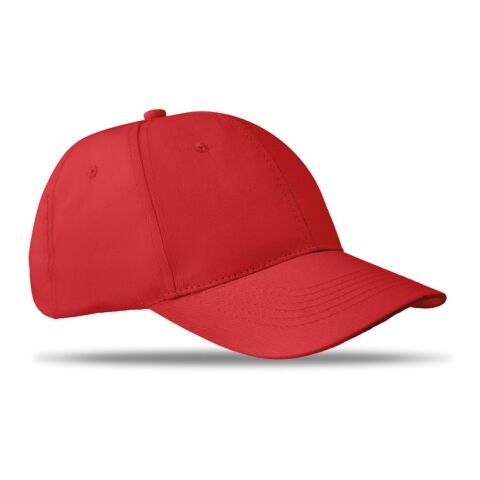 Casquette baseball 6 pans rouge | sans marquage | non disponible | non disponible | non disponible