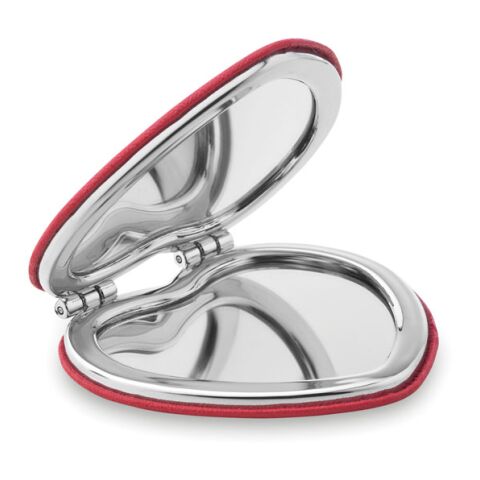 Miroir en cœur, en PU rouge | sans marquage | non disponible | non disponible