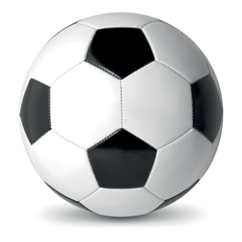 Ballon de foot publicitaire en PVC blanc-noir | sans marquage | non disponible | non disponible | non disponible