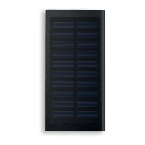 Powerbank solaire 8000mAh noir | sans marquage | non disponible | non disponible