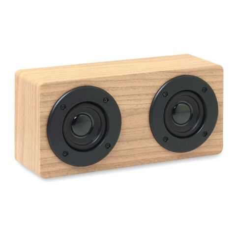Haut-parleur Bluetooth 2x3W bois | sans marquage | non disponible | non disponible | non disponible