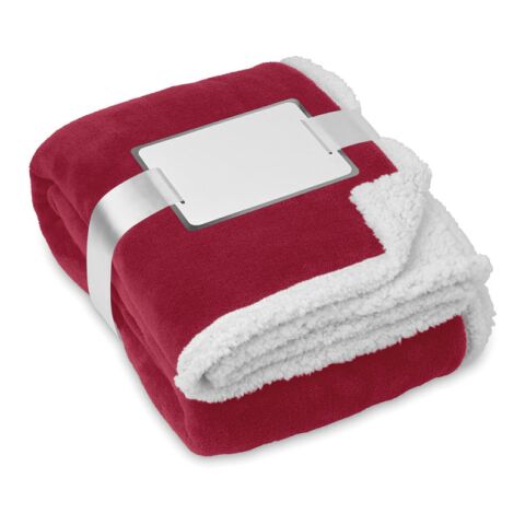 Couverture / sherpa bordeaux | sans marquage | non disponible | non disponible | non disponible