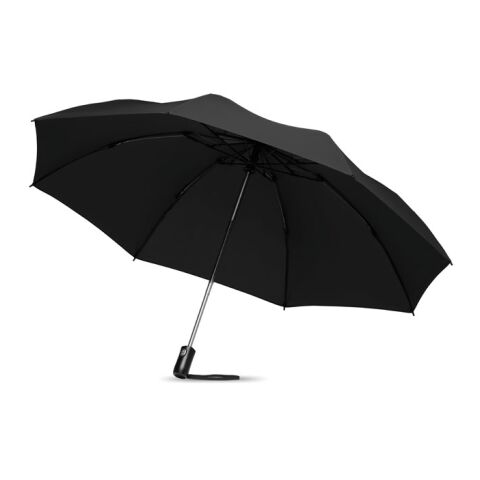 Parapluie réversible pliable noir | sans marquage | non disponible | non disponible | non disponible