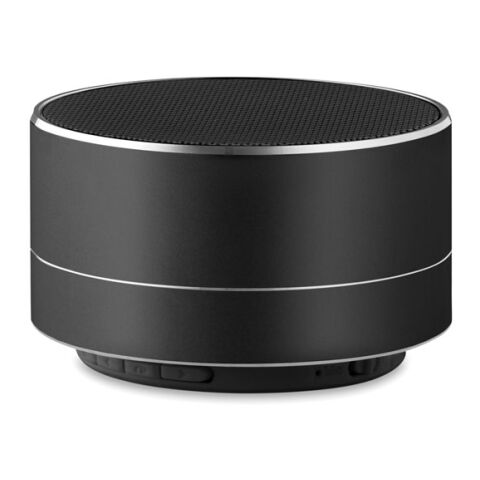 Haut-parleur bluetooth rond noir | sans marquage | non disponible | non disponible | non disponible