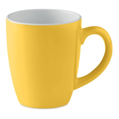 Mug coloré en céramique 300 ml jaune | sans marquage | non disponible | non disponible