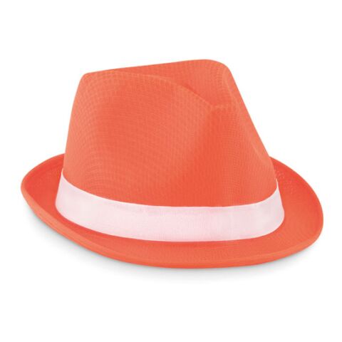 Chapeau de paille couleur orange | sans marquage | non disponible | non disponible | non disponible