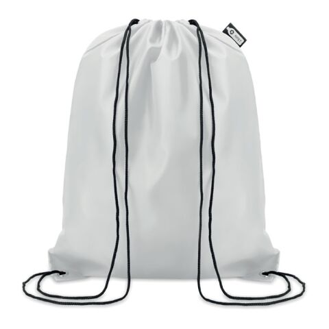 Sac cordelette en PET 190gr blanc | sans marquage | non disponible | non disponible | non disponible