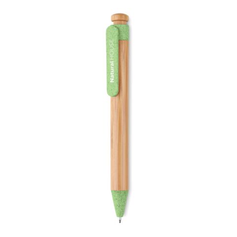 Stylo bambou /paille blé et PP