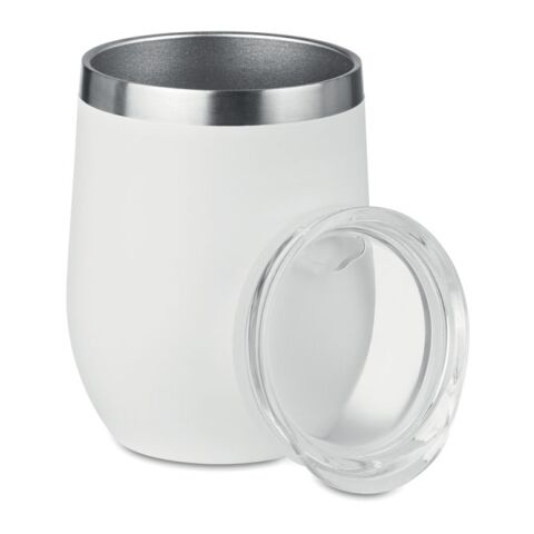 Verre double paroi 350ml blanc | sans marquage | non disponible | non disponible | non disponible